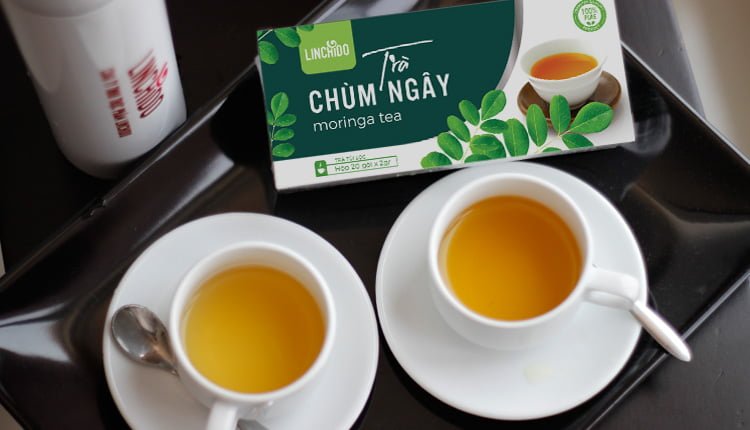 Trà chùm ngây giảm béo 